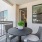 balcony with seating and table