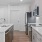 kitchen with island and stainless steel appliances